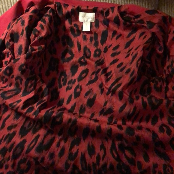 Chico’s red jacket - Picture 5 of 5